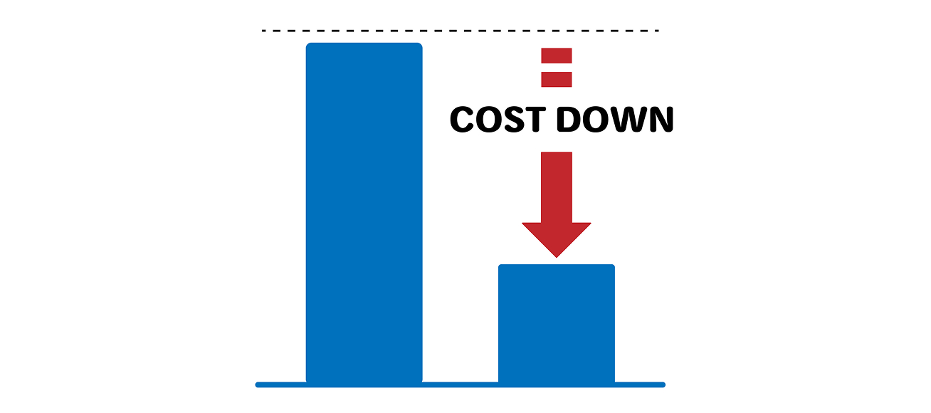 従来工法との費用比較
